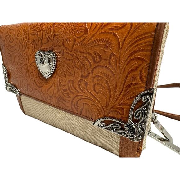 New With Tags
Coldwater Creek Leather/Jute Crossbody Multi Pocket Purse - Picture 6 of 16